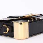 Fendi Zucca Embossed Trunk Baguette Bag
