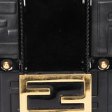 Fendi Zucca Embossed Trunk Baguette Bag