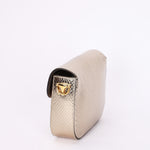 Gucci Snakeskin Horsebit 1955 Shoulder Bag Metallic