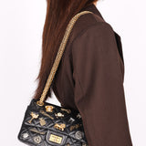Chanel 2.55 Reissue 255 Lucky Charms Double Flap Black Calfskin AGHW