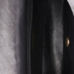 Rare Chanel Medallion Coin Medium Single Flap Black Crinkled Calfskin 2015 MMHW