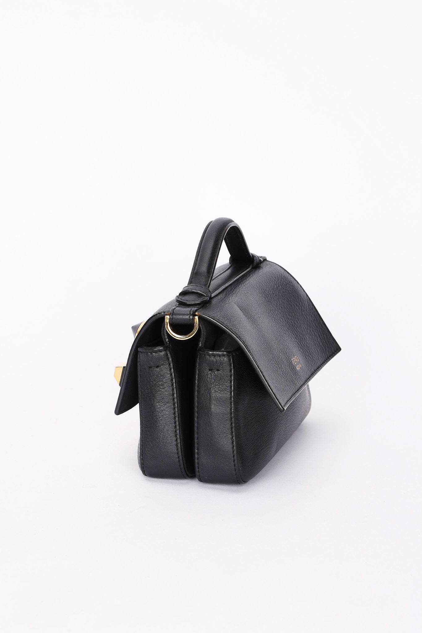 Fendi Studded Double Sided Micro Baguette
