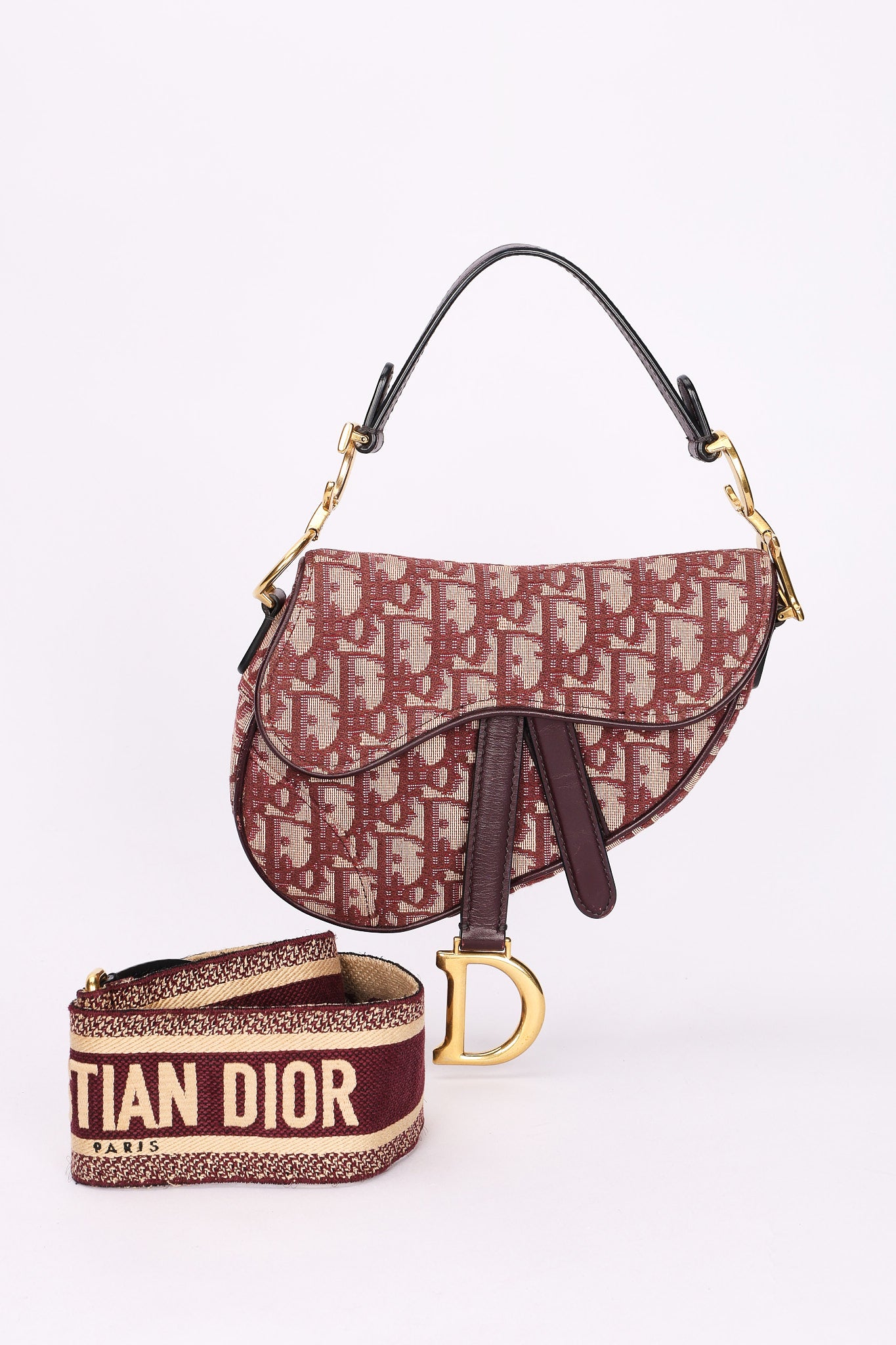 Dior Trotter Mini Saddle with Guitar Strap