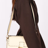 Fendi Studded Baguette Bag