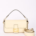 Fendi Studded Baguette Bag