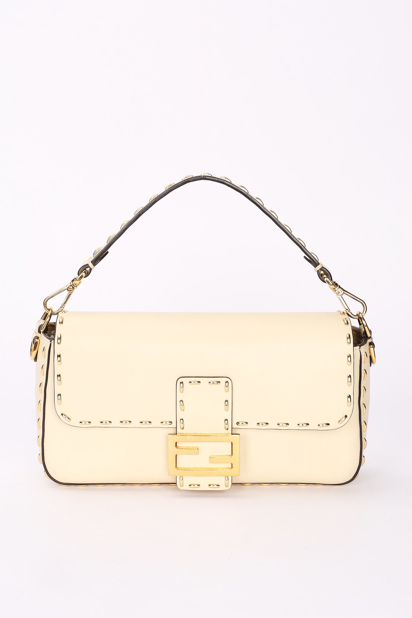 Fendi Studded Baguette Bag