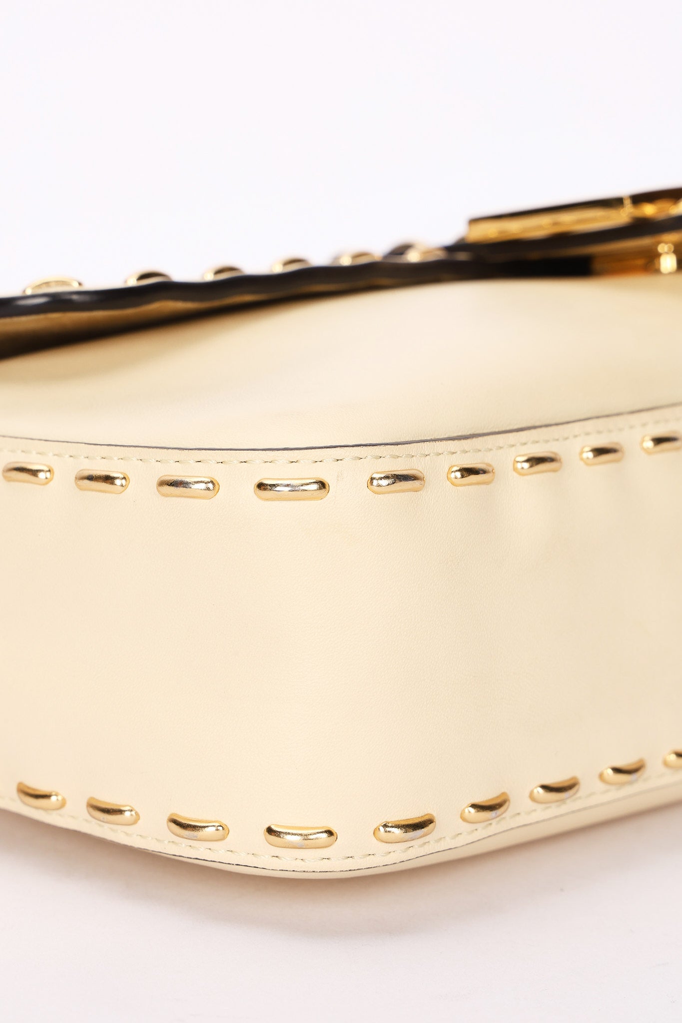 Fendi Studded Baguette Bag