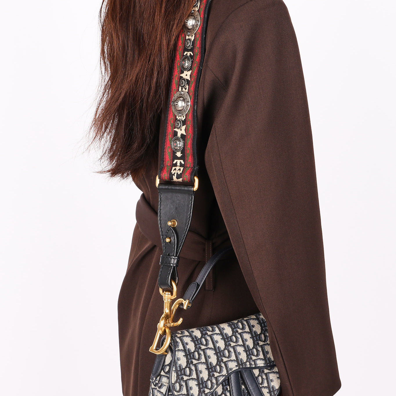 Dior Trotter Mini Saddle with Guitar Strap
