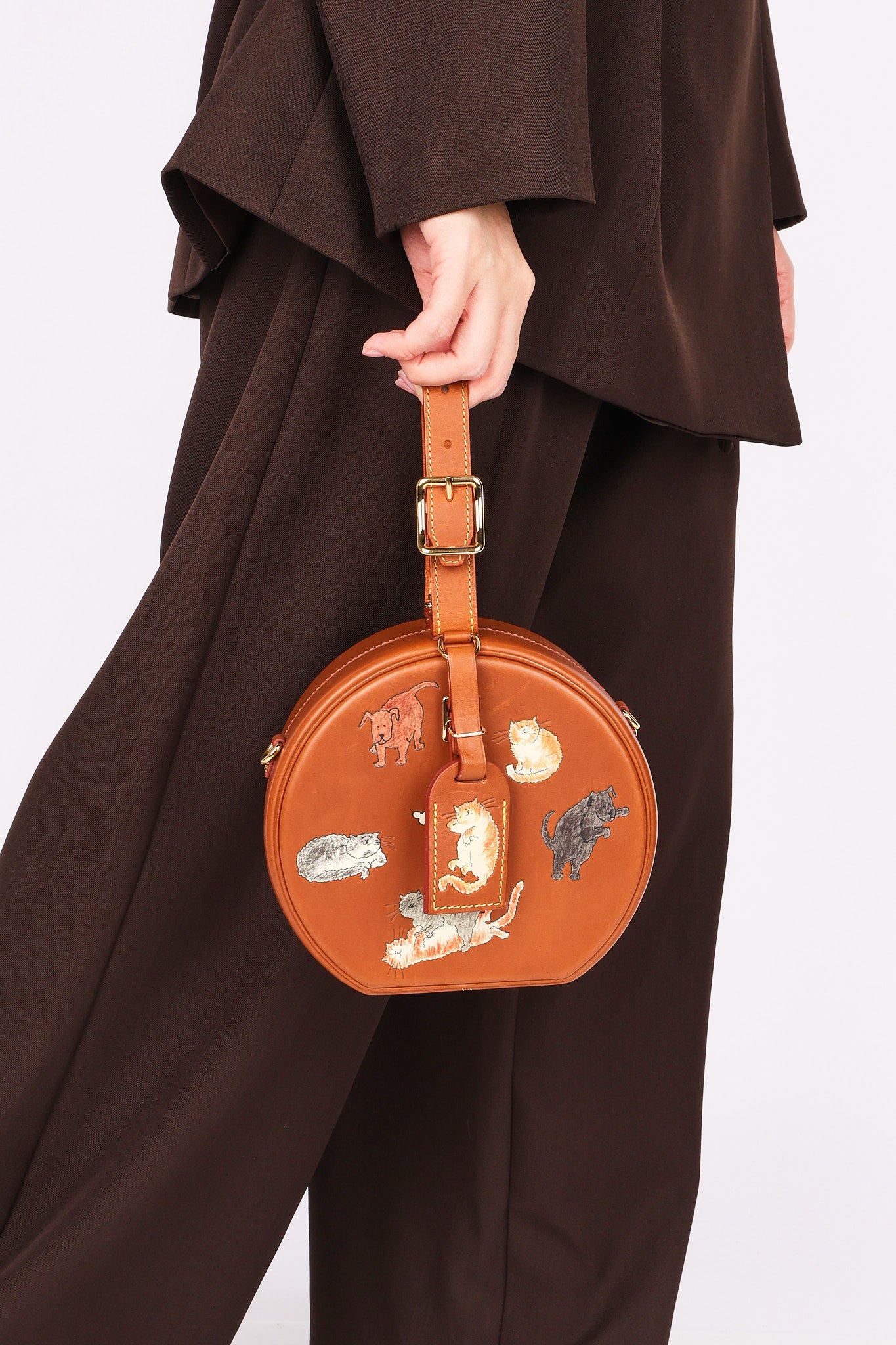Limited Edition Louis Vuitton X Grace Coddington Catogram Petite Boite Chapeau
