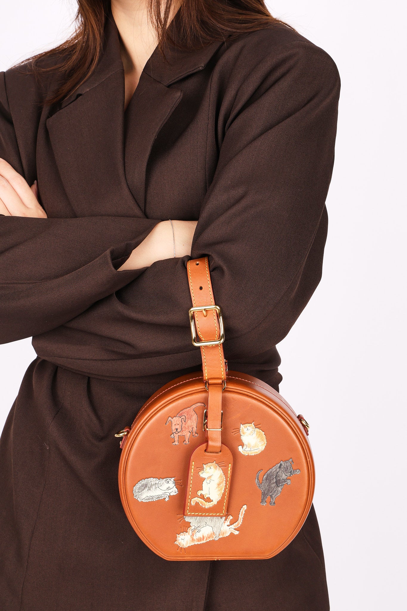 Limited Edition Louis Vuitton X Grace Coddington Catogram Petite Boite Chapeau