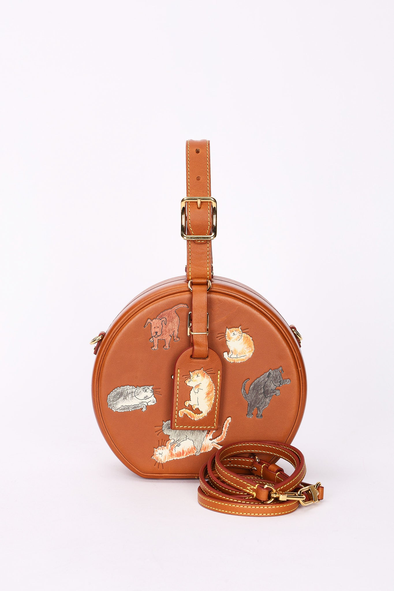 Limited Edition Louis Vuitton X Grace Coddington Catogram Petite Boite Chapeau