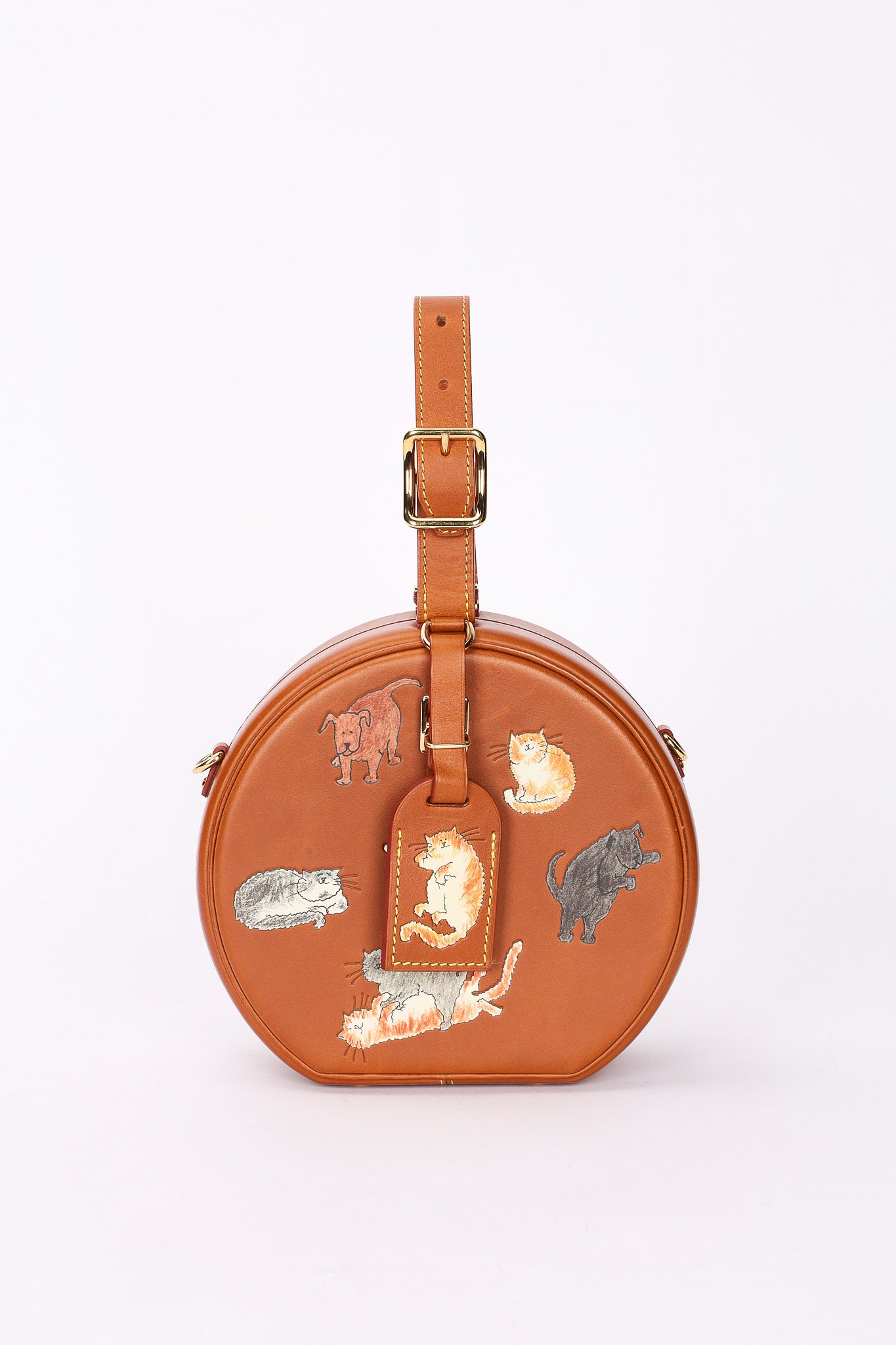 Limited Edition Louis Vuitton X Grace Coddington Catogram Petite Boite Chapeau