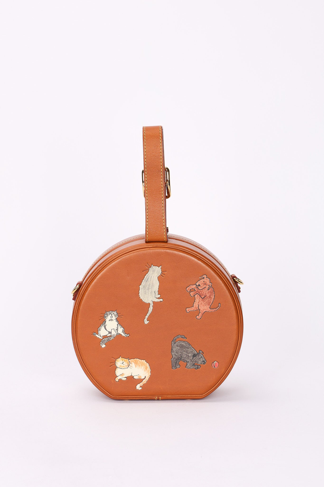 Limited Edition Louis Vuitton X Grace Coddington Catogram Petite Boite Chapeau