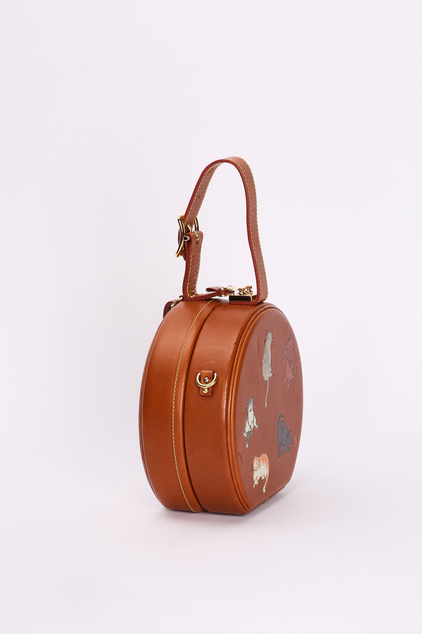 Limited Edition Louis Vuitton X Grace Coddington Catogram Petite Boite Chapeau