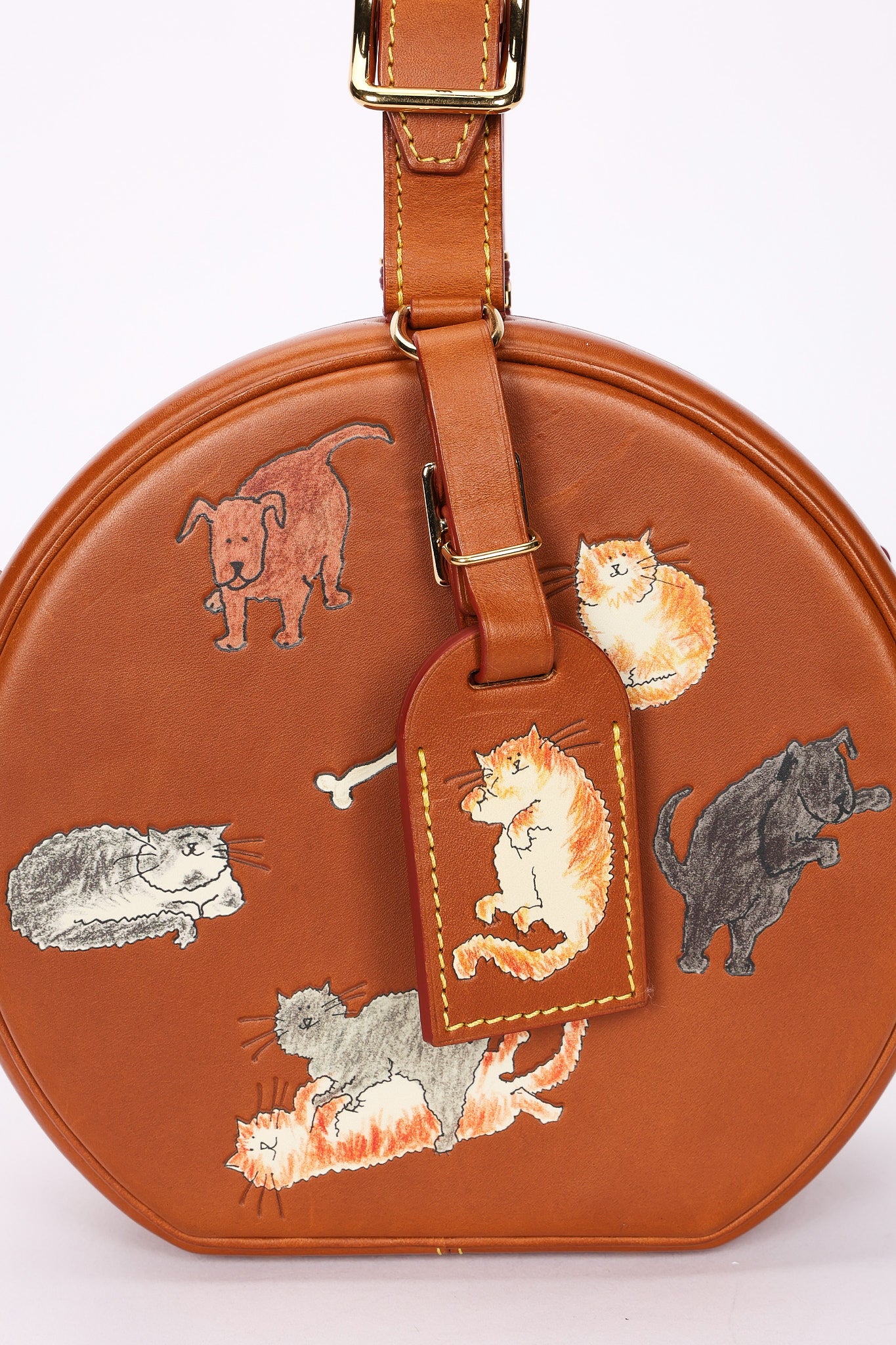 Limited Edition Louis Vuitton X Grace Coddington Catogram Petite Boite Chapeau