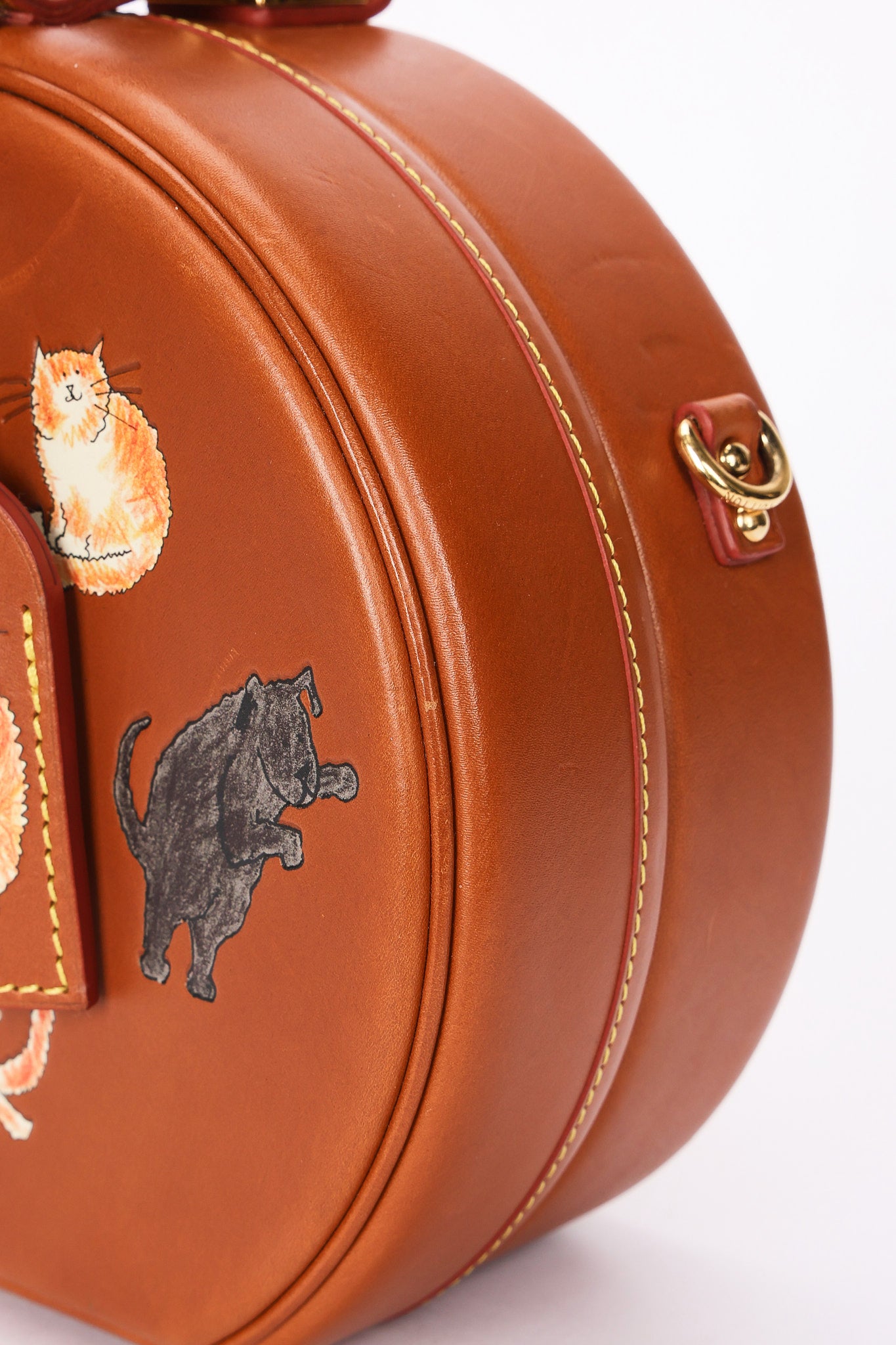 Limited Edition Louis Vuitton X Grace Coddington Catogram Petite Boite Chapeau