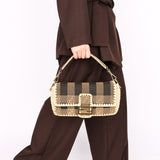 Fendi Pequin Baguette