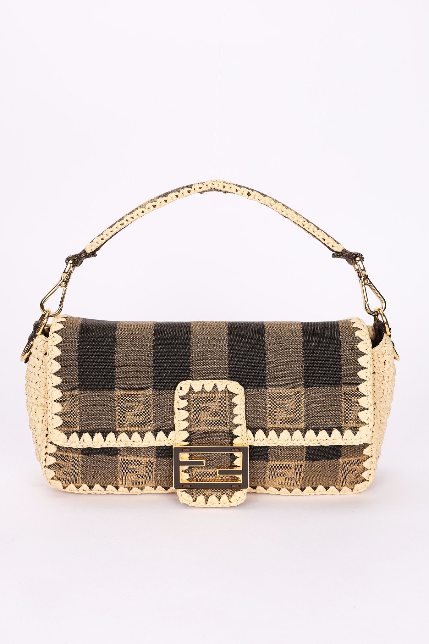 Fendi Pequin Baguette