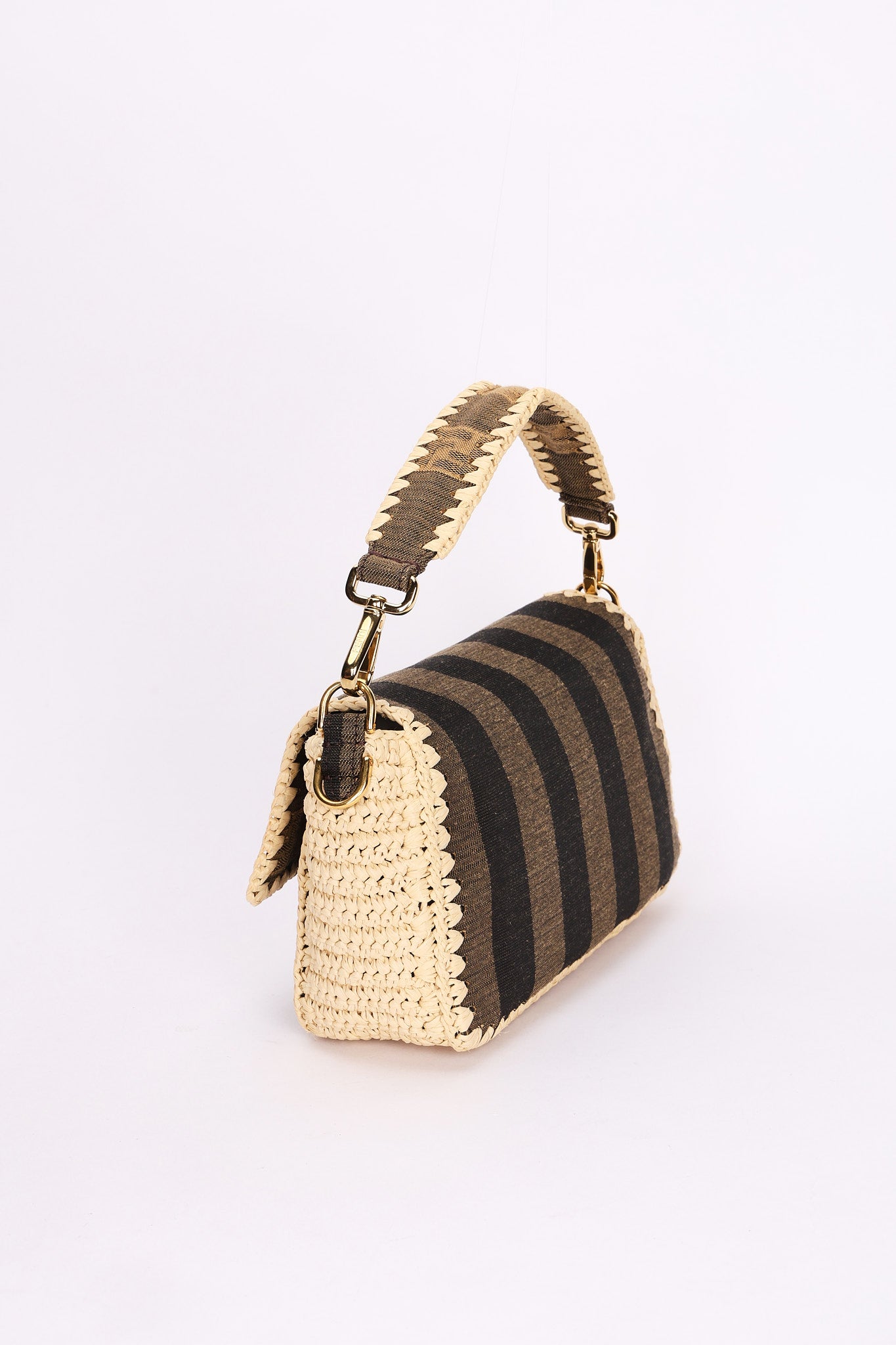 Fendi Pequin Baguette