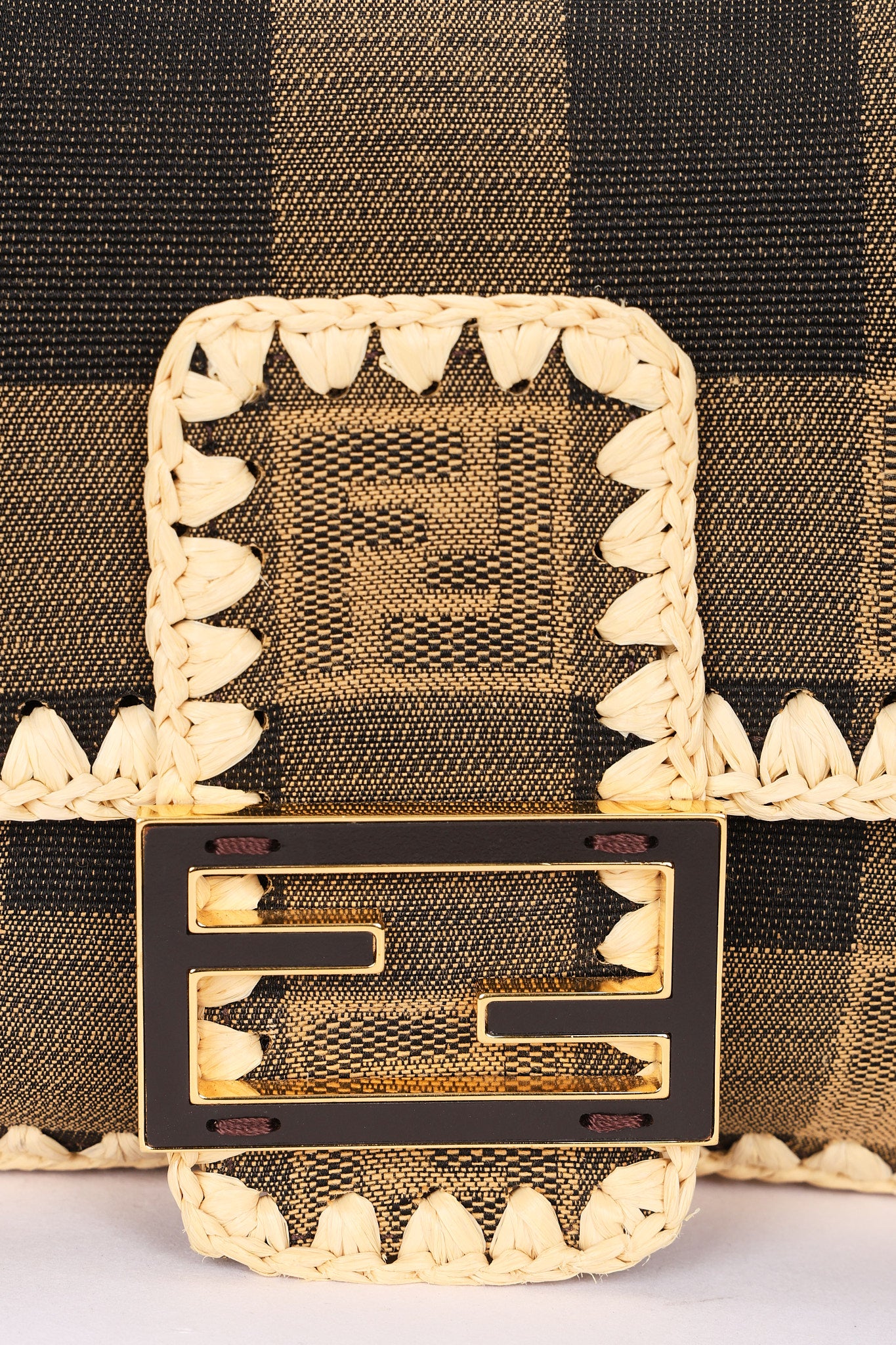 Fendi Pequin Baguette