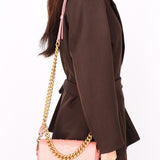 Chanel Bag Pink Lizard AGHW