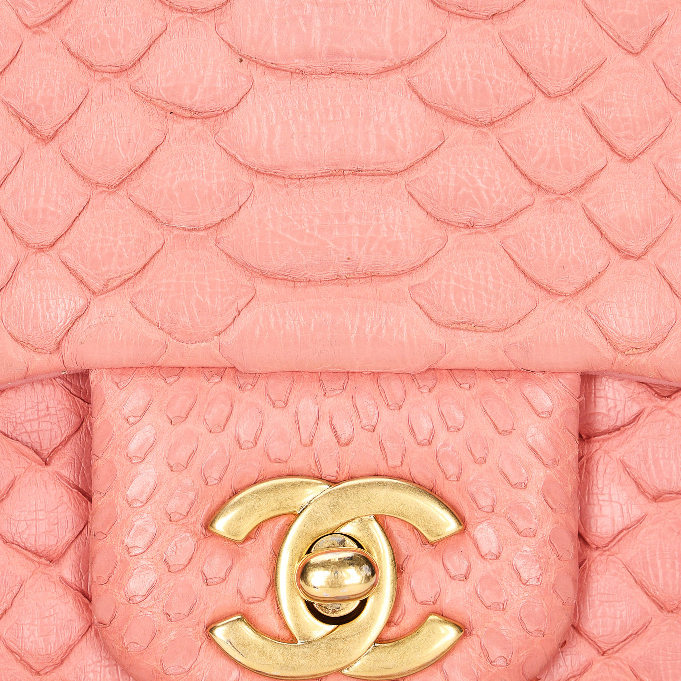 Chanel Bag Pink Lizard AGHW