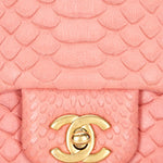 Chanel Bag Pink Lizard AGHW