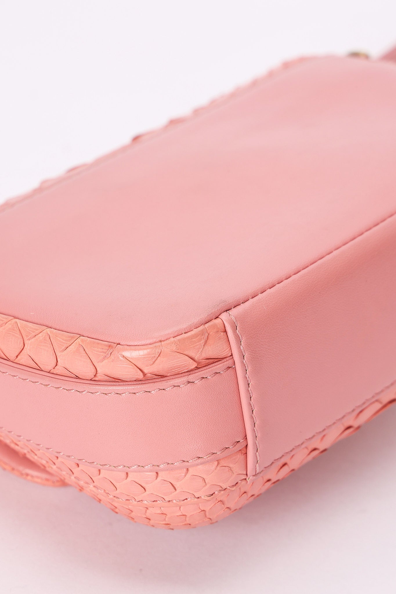 Chanel Bag Pink Lizard AGHW