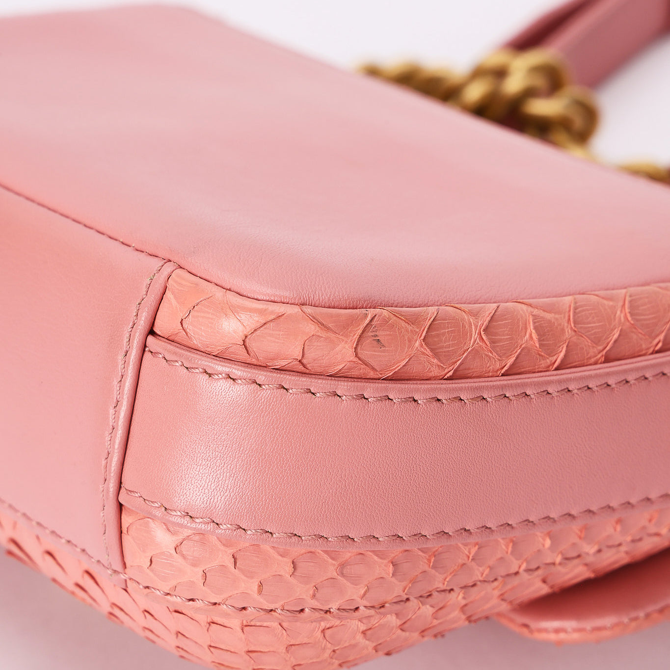 Chanel Bag Pink Lizard AGHW