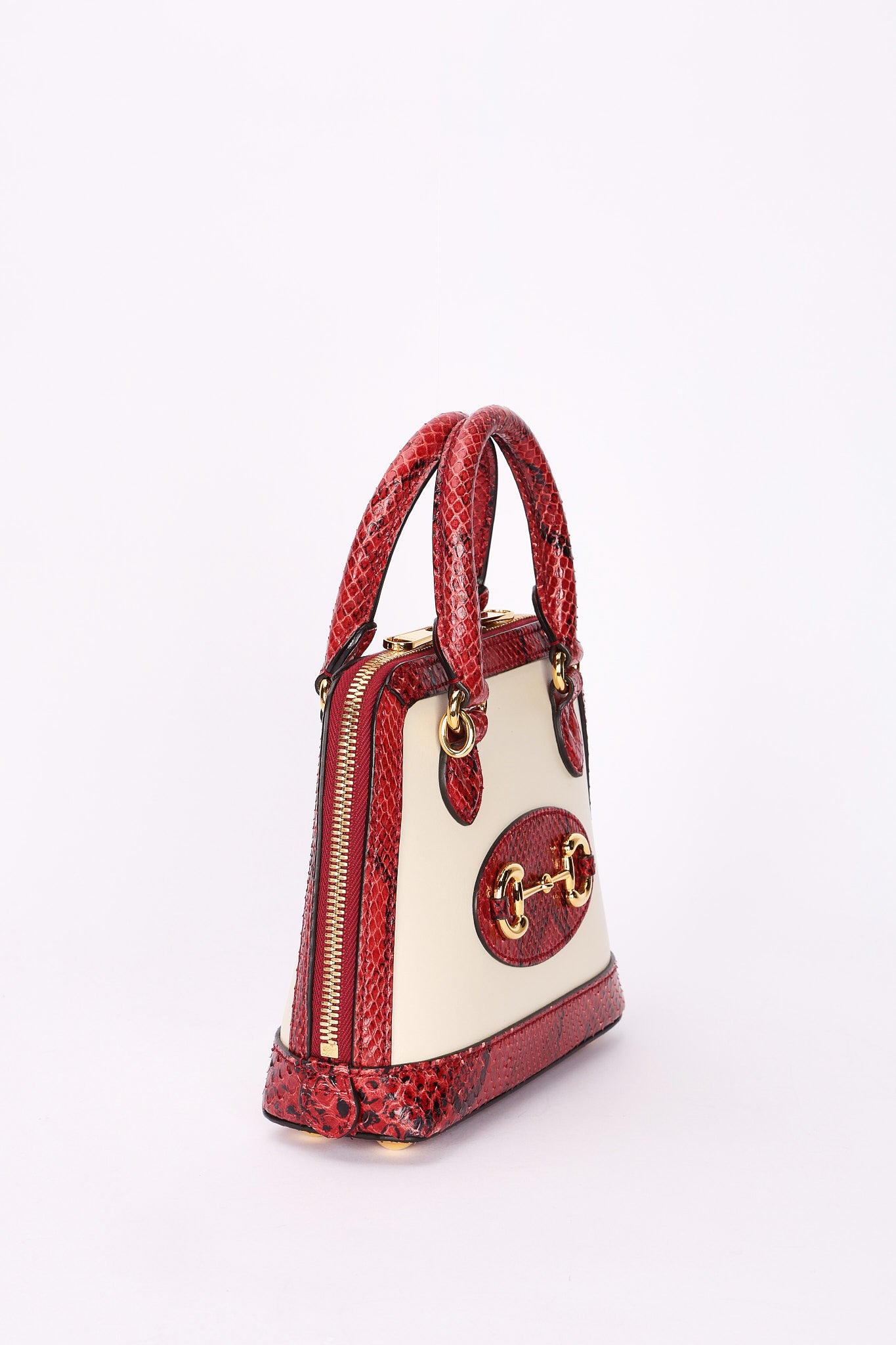 Limited Edition Gucci Snakeskin Horsebit Bag