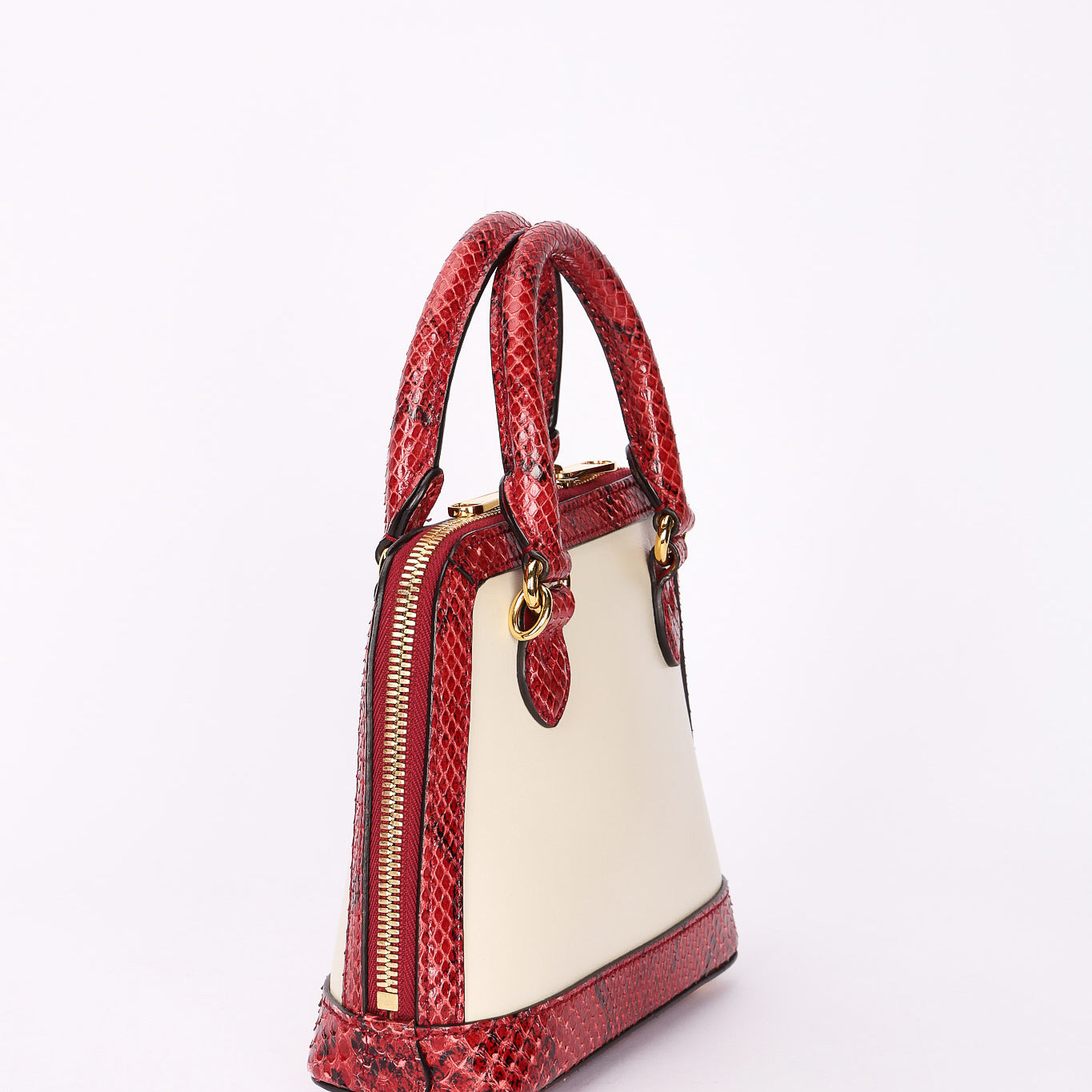 Limited Edition Gucci Snakeskin Horsebit Bag