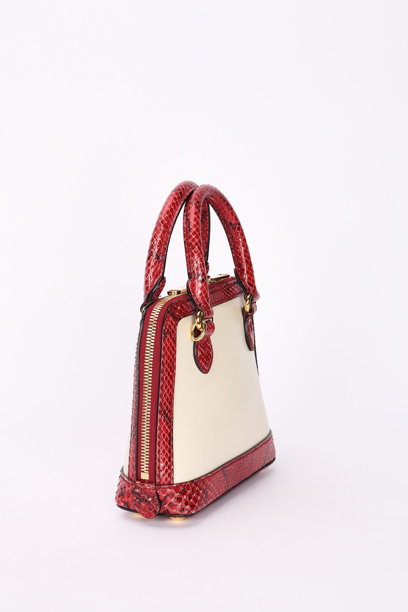 Limited Edition Gucci Snakeskin Horsebit Bag