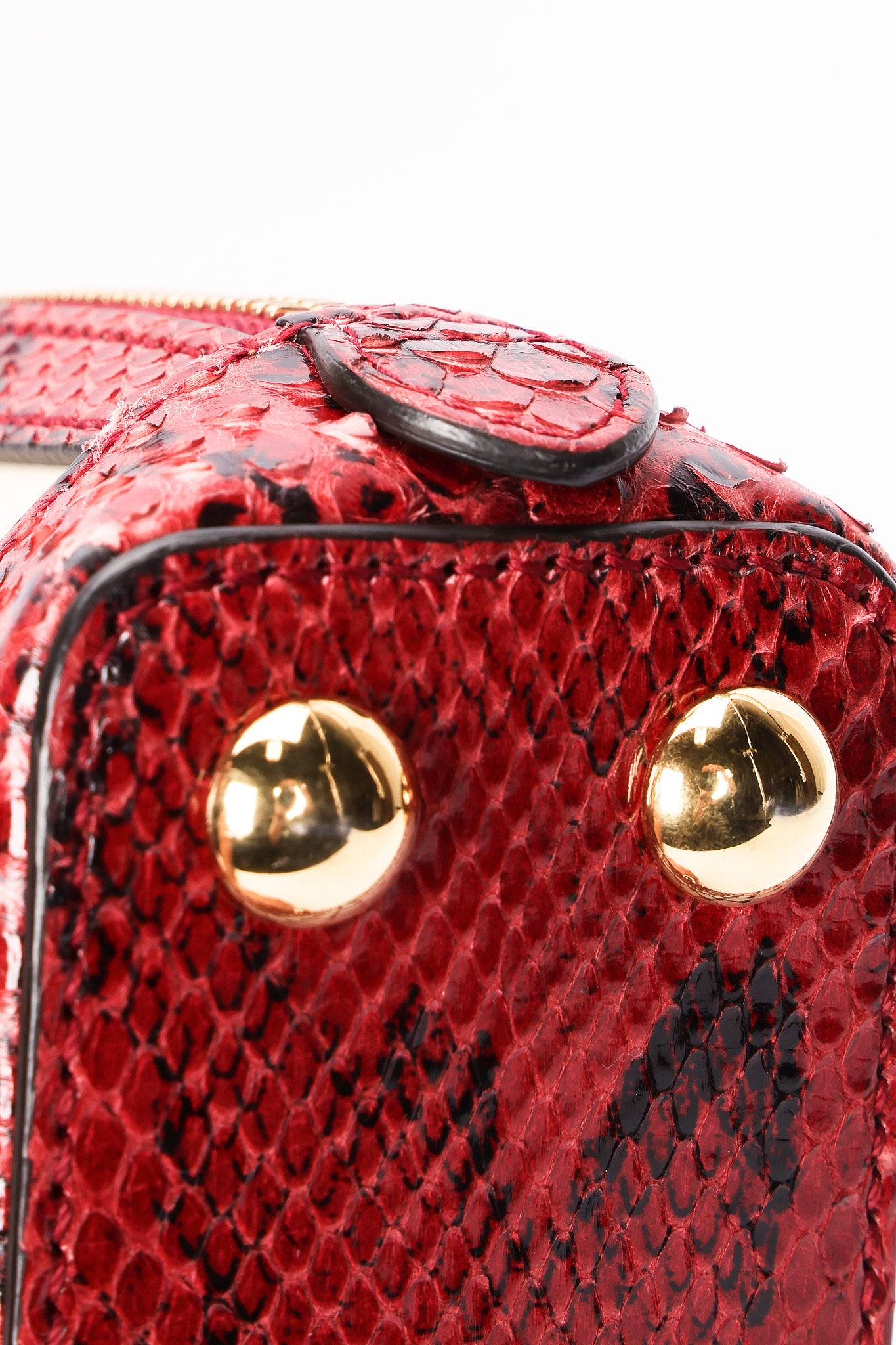 Limited Edition Gucci Snakeskin Horsebit Bag