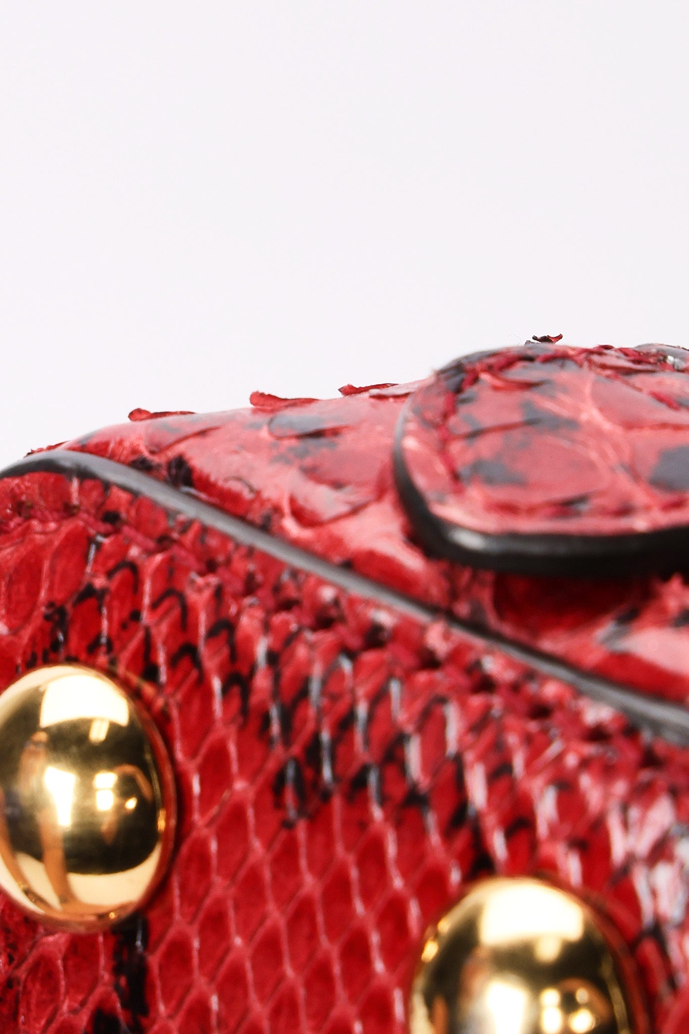 Limited Edition Gucci Snakeskin Horsebit Bag
