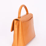 Chanel Kelly Top Handle Bag Orange Caviar 24K GP