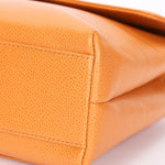 Chanel Kelly Top Handle Bag Orange Caviar 24K GP