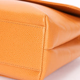 Chanel Kelly Top Handle Bag Orange Caviar 24K GP