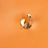 Chanel Kelly Top Handle Bag Orange Caviar 24K GP