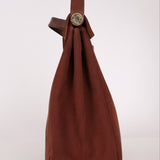 Hermès Herbag 39 Brown Vache Hunter and Toile 2001