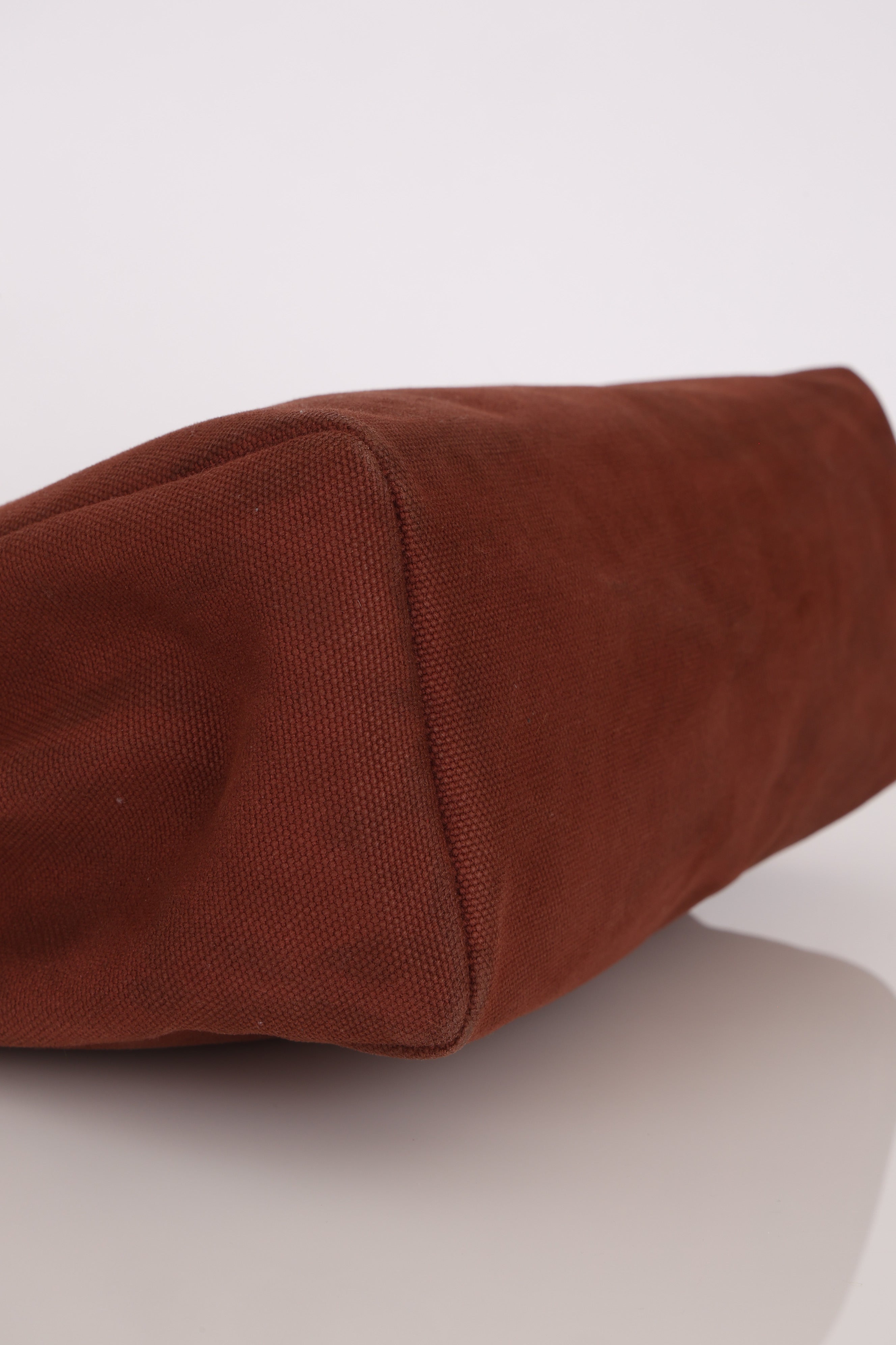 Hermès Herbag 39 Brown Vache Hunter and Toile 2001