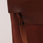 Hermès Herbag 39 Brown Vache Hunter and Toile 2001