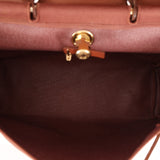 Hermès Herbag 39 Brown Vache Hunter and Toile 2001