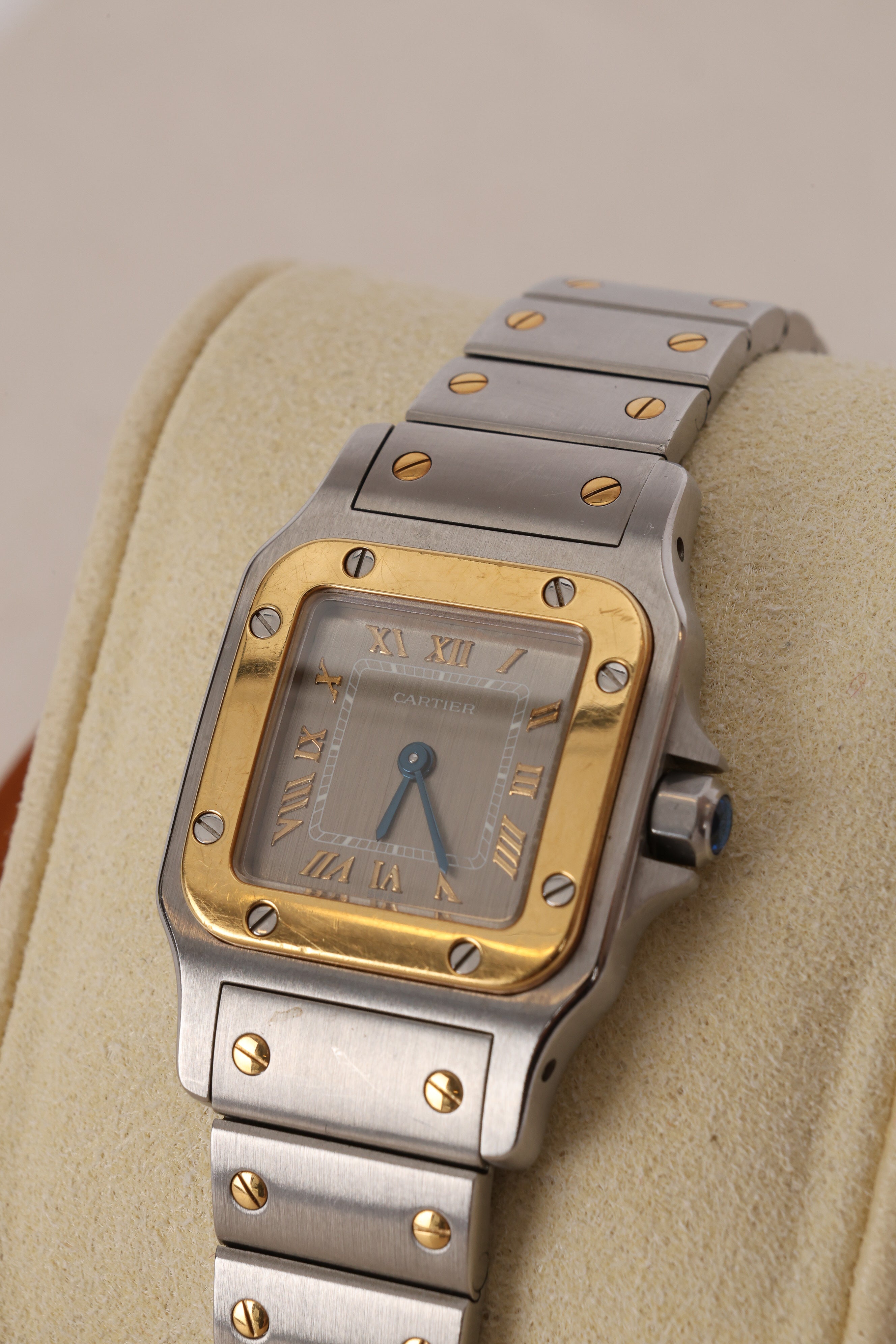 Cartier Santos Galbe SM Watch Mix Medal