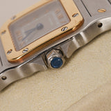 Cartier Santos Galbe SM Watch Mix Medal
