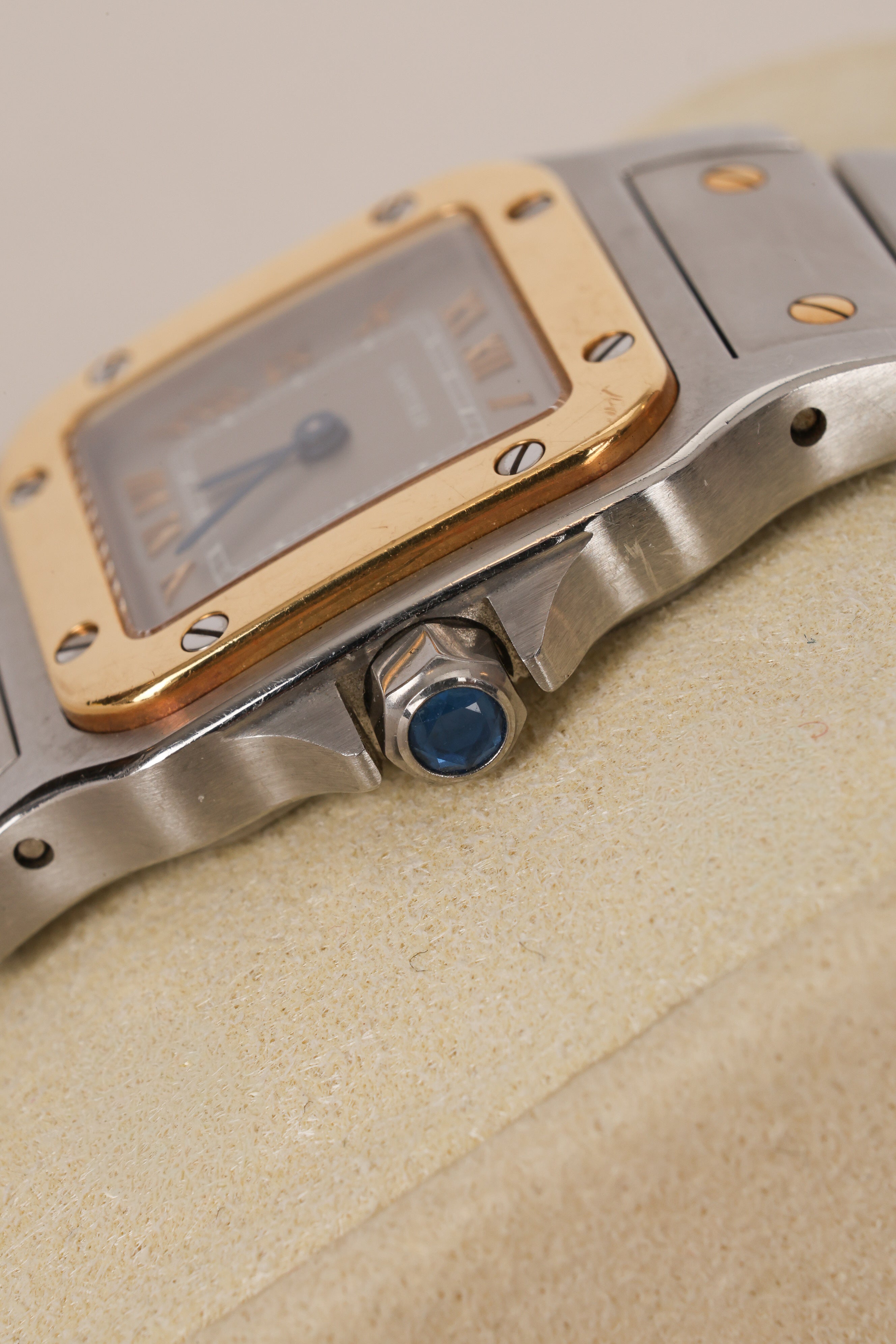 Cartier Santos Galbe SM Watch Mix Medal