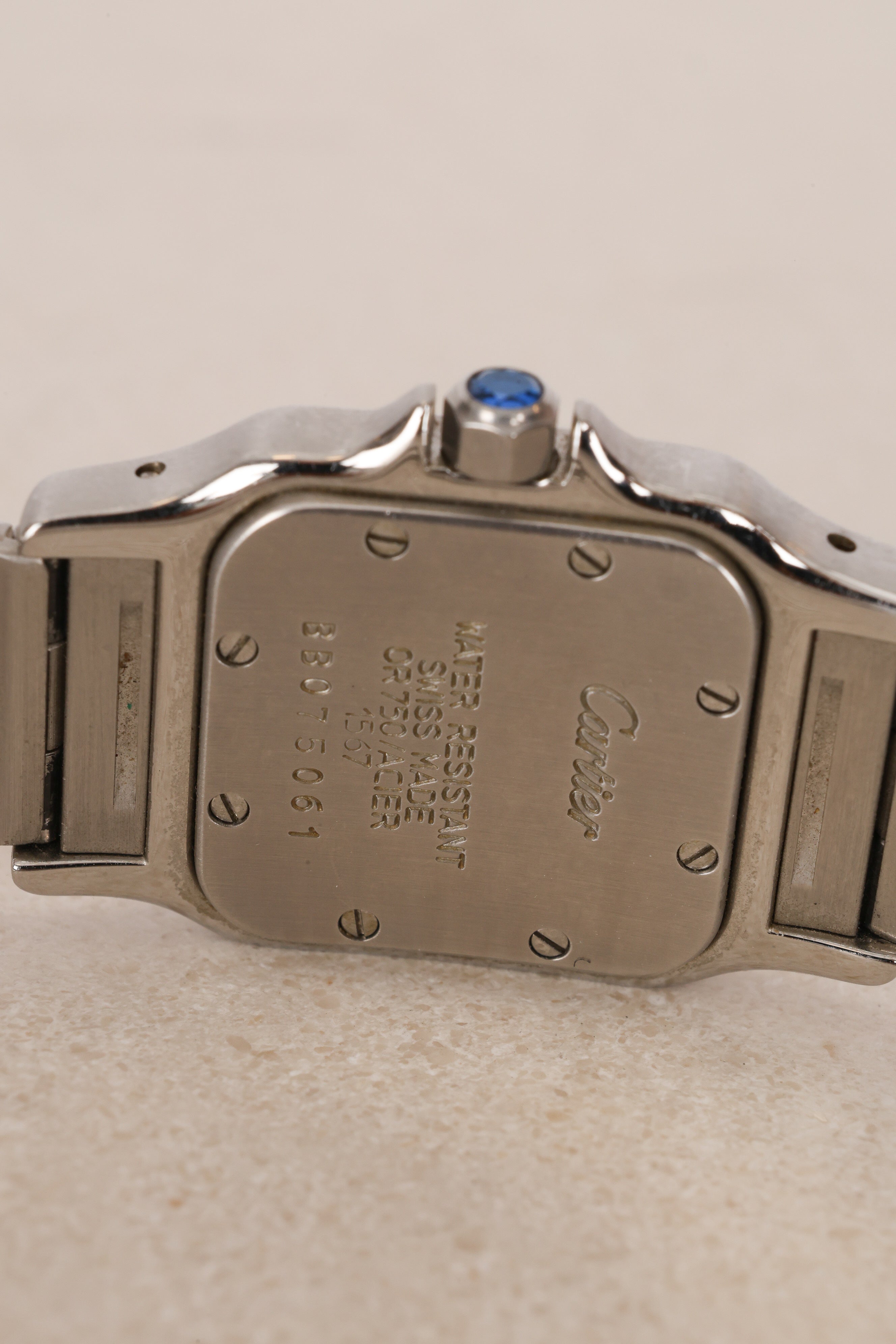 Cartier Santos Galbe SM Watch Mix Medal