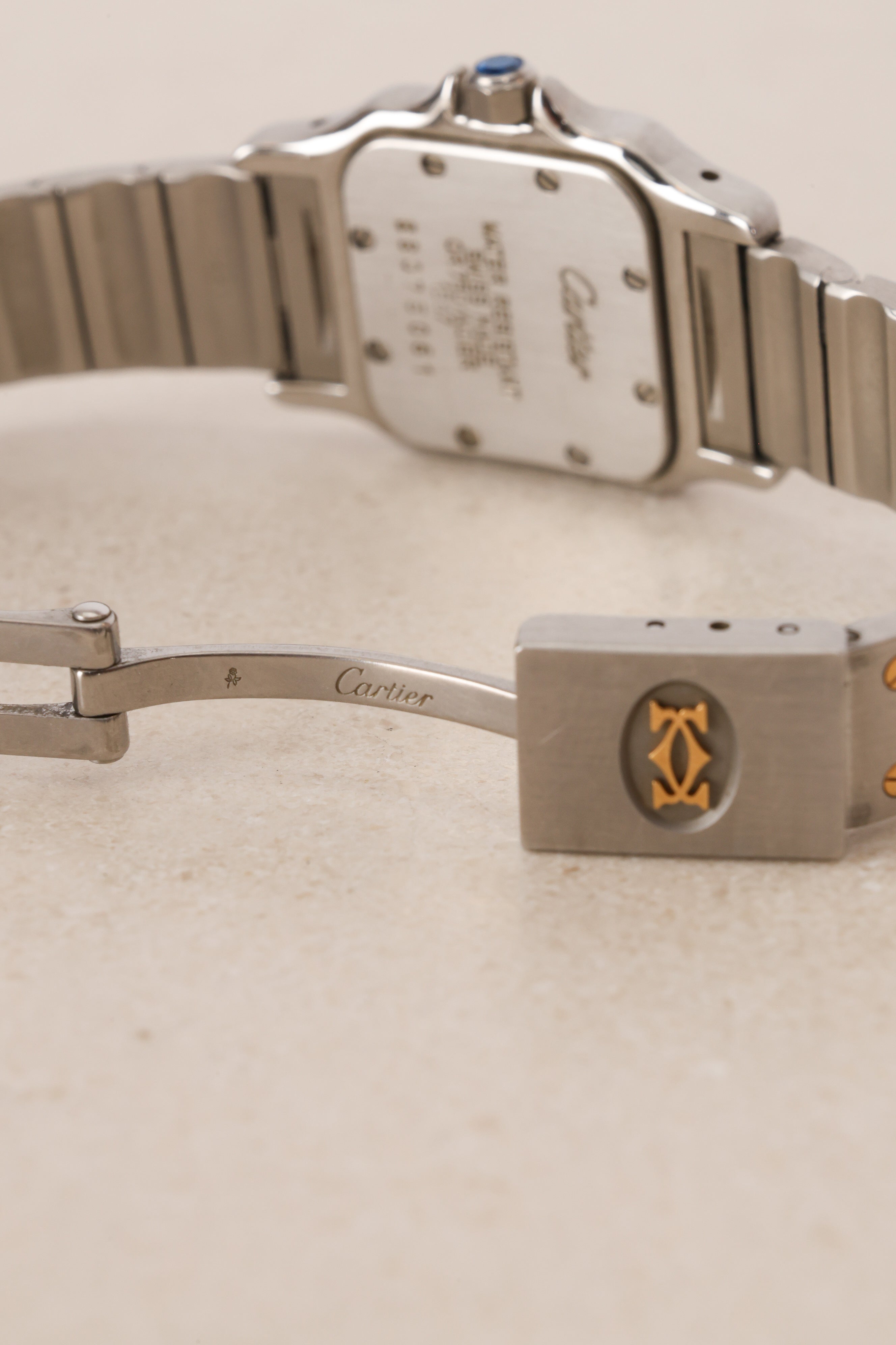 Cartier Santos Galbe SM Watch Mix Medal