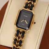 Chanel Gold Premiere Watch Size M 20mm - Drop 24