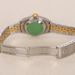 Rolex Datejust 26mm 6917 Champagne Diamond Dial Fluted Bezel Two Tone Yellow Gold Jubilee Bracelet - Drop 12