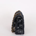 Chanel Medium Icons Classic Double Flap Canvas AGHW